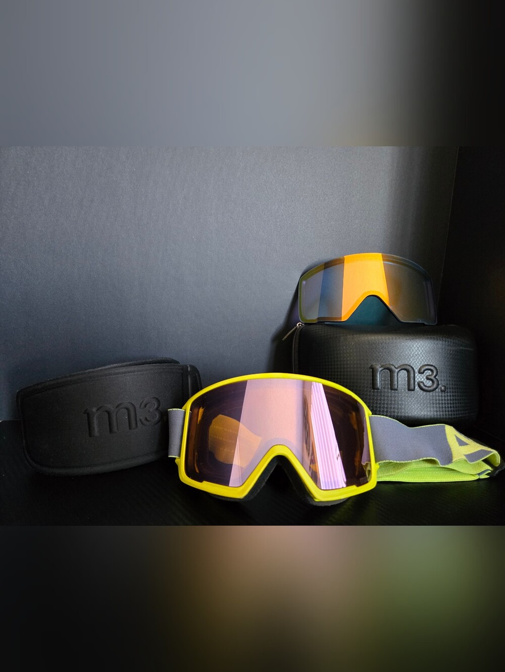 Anon M3 Ski Goggles Snowboard Goggles Spare Lens Anon M3 With Protective Cases